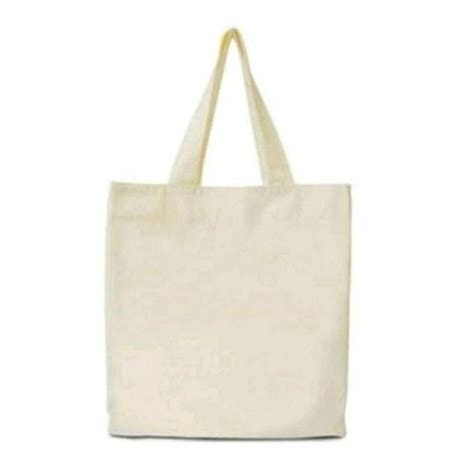 Sacola Algod O Cru Lisa X Bolsa Ecobag Shopee Brasil