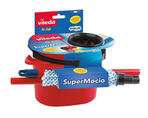 Super Mocio Vileda Come L Originale Dotato Di Mocio E Secchio Toys