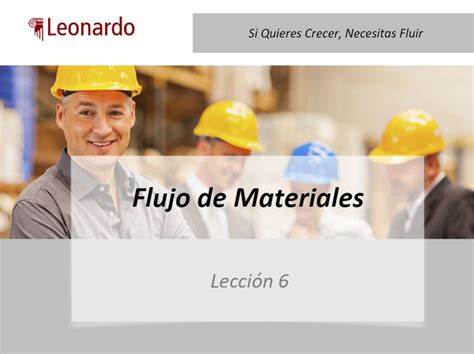 Lección 6 Flujo de Materiales Academia Lean