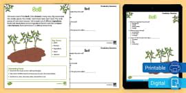 Different Soils For Planting Fact File Teacher Made