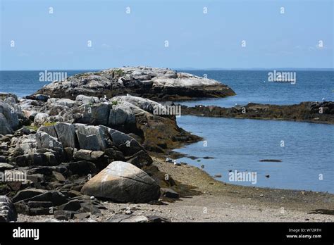 View of the Isles of Shoals, New Hampshire/Maine Stock Photo - Alamy