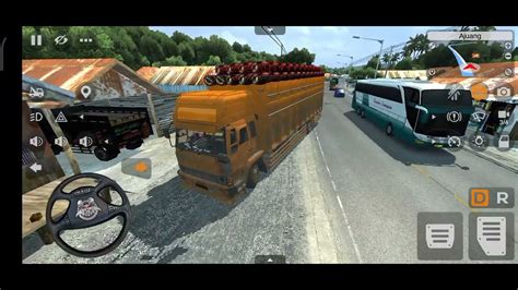 TRUCK MITSUBISHI FUSO TRONTON MUATAN SAWIT BUSSID SIMULATOR YouTube