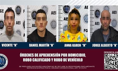 Da Fiscalía cumplimiento a órdenes de aprehensión por homicidio robo y