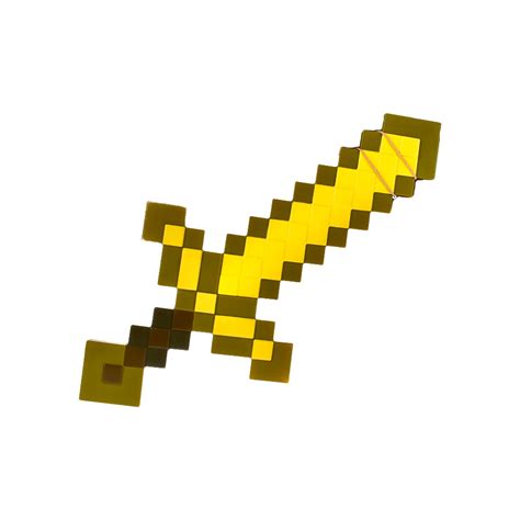 ESPADA MINECRAFT ORO Jugueterías Ansaldo