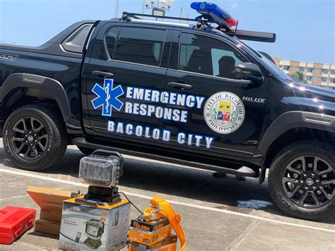 DRRMO GETS NEW RESCUE VEHICLE | Bacolod City Government