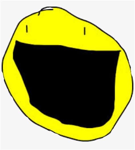 Yellow Face Omg Bfdi Yellow Face Body Free Transparent Png Download