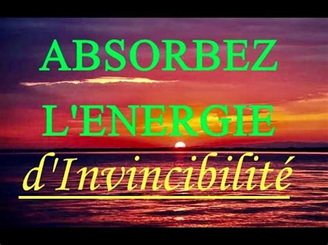 DEVENIR INVINCIBLE ET SE REALISER PRONONCEZ CES MOTS VICTORIEUX