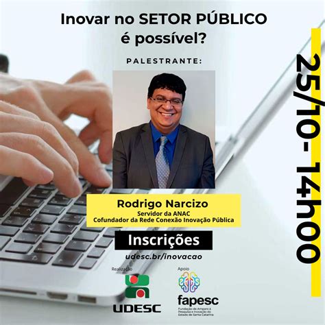 Programa Da Udesc Promove Evento Online Sobre Inovação No Setor Público