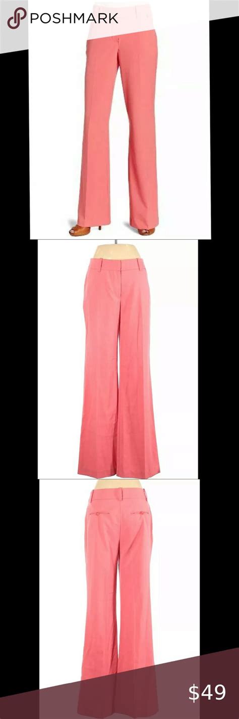 Trina Turk Charlie Wide Leg Pants In Pink Wide Leg Pants Trina