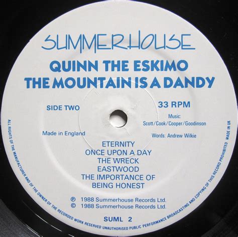 From A Northern Place: Quinn The Eskimo - The Mountain Is A Dandy (LP)