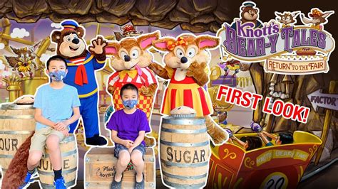 Knotts Bear Y Tales Return To The Fair New 4d Dark Ride 2021 Review