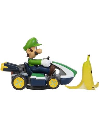 Mariokart Luigi Kart Spinout Vehicle Jakks Pacific Futurartshop