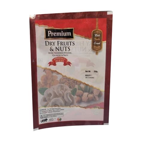 Plastic Dry Fruits Packaging Pouch At Rs Kg Dried Fruit Pouches