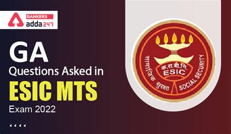 Ga Question Asked In Esic Mts Phase Exam