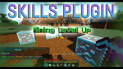 Best Skills Plugin Minecraft Minecraft Plugins YouTube