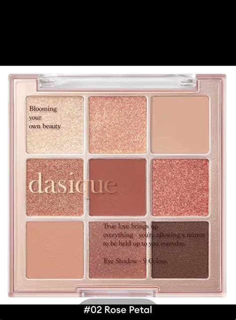 Dasique Shadow Palette 02 Rose Petal Beauty Personal Care Face