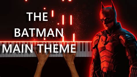 The Batman Main Theme Piano Version YouTube