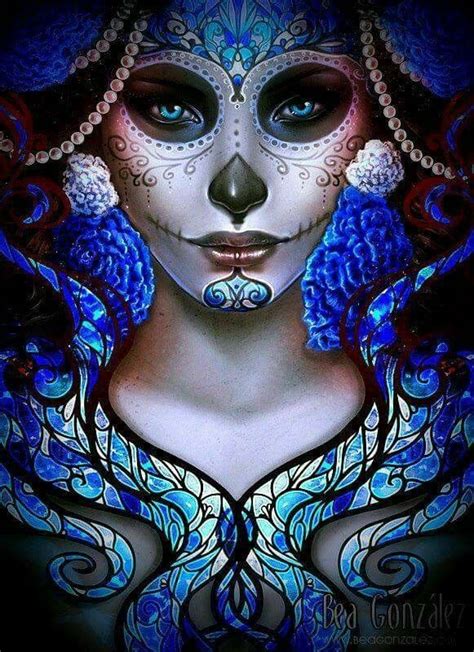 Pin By Alia Mcbroon On Skulls Skull Art Sugar Skull Face Sugar