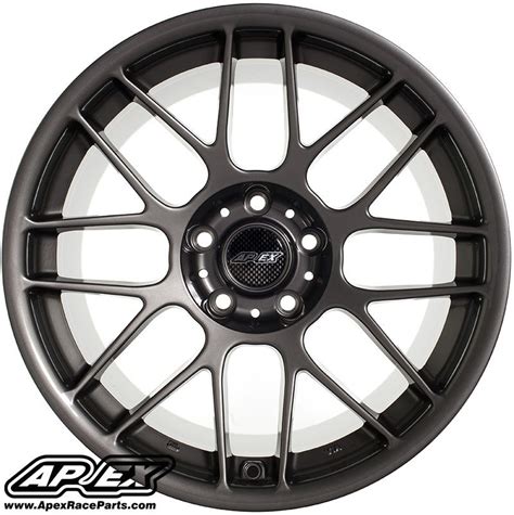 Arc8179et30an Apex Arc 8 17x9 Et30 Anthracite Concave Wheel 1655lbs Turner Motorsport