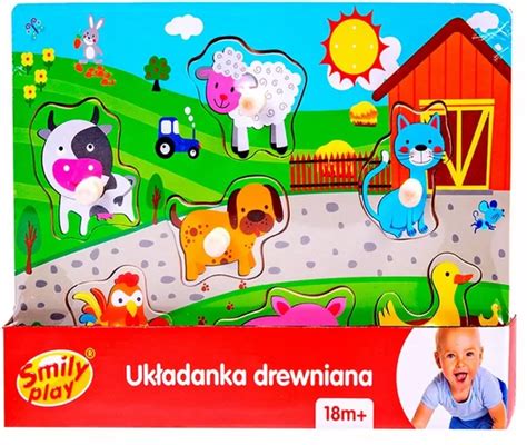 Uk Adanka Drewniana Z Uchwytami Zagroda Smily Play