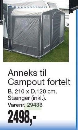 Anneks Til Campout Fortelt Tilbud Hos Harald Nyborg