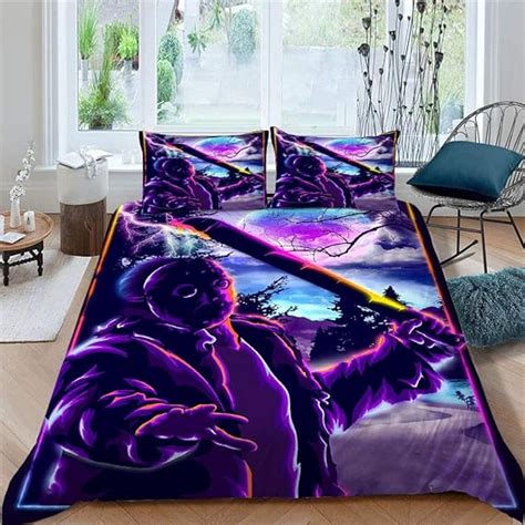 Jason Voorhees Duvet Cover Bedding Set Friday The 13th Bed