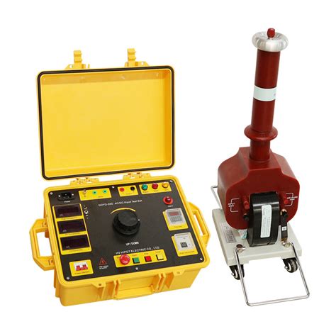 HVHIPOT GDYD 55D Portable 50kV AC 70kV DC Hipot Tester With Plastic Box