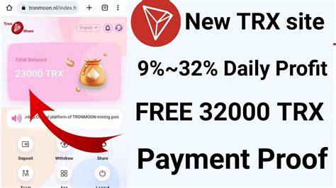 Tronnoon Trx Earning Site New Tron Mining Trx Earning Site 2023