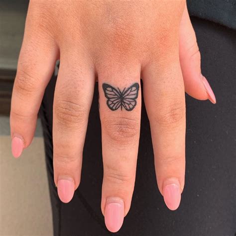 Rate This Finger Small Butterfly Tattoo 1 to 100 | Finger tattoo for ...