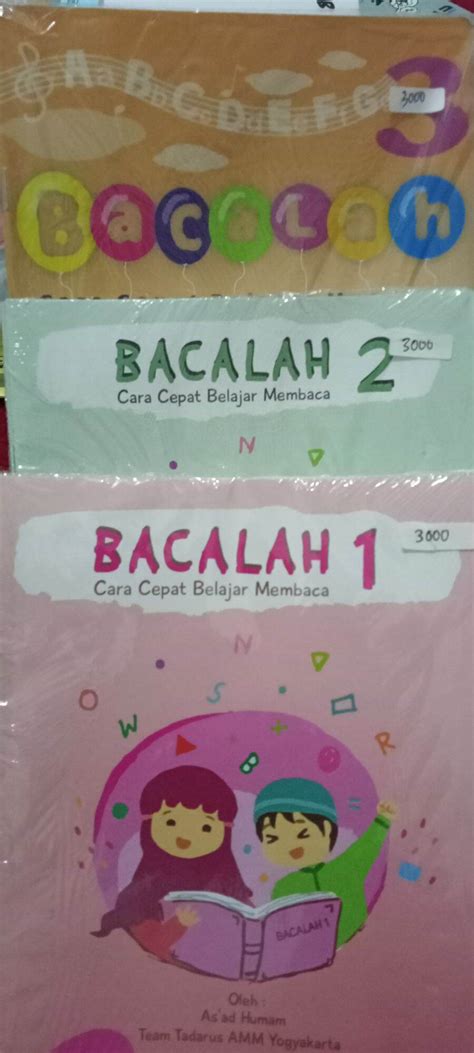 BUKU BACALAH 1pc Ada JILID 1 2 3 JILID 1 BELAJAR PENGABUNGNGAN 2