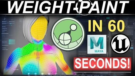 Weight Paint Characters In Seconds Youtube