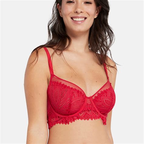 Soutien Gorge Corbeille Armatures Rouge Miss Sans Complexe 3 Suisses