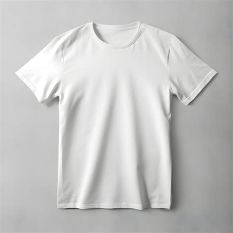 Maqueta De Camiseta Blanca Abierta Foto Gratis