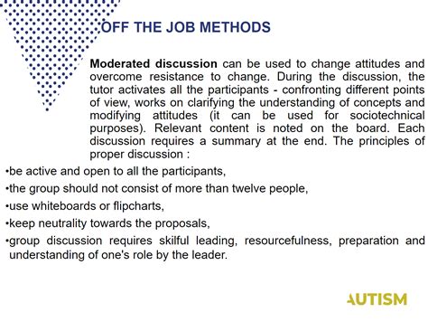 Developing And Managing The Competences Of Employees With Asd