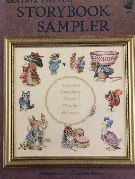 Cross Stitch Baby Cross Stitch Patterns Free Beatrix Potter Birth