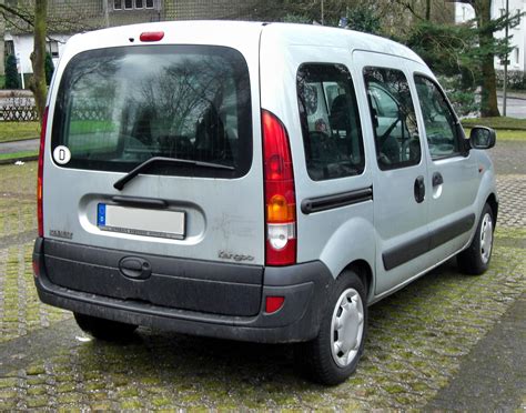 Renault Kangoo I Restyling Compact Mpv Outstanding Cars