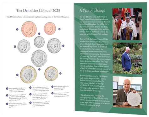 King Charles III Definitives 2023 UK Brilliant Uncirculated Coin Set ...