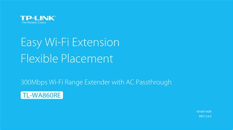 Tp Link Technologies Wa Rev Mbps Wi Fi Range Extender With Power