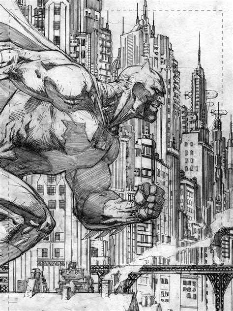 Jim Lee Draws The Batman The Best Dccomics Batman Drawing Batman