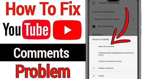 How To Fix YouTube Comments Problem 2022 YouTube Comment Not