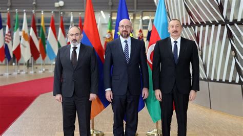 Azerbaijan Armenia Agree To Work On Peace Treaty In Brussels Talks