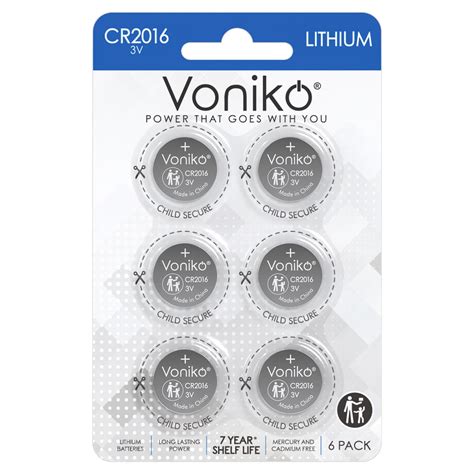 Snapklik Voniko Volt Battery Pack Button Cell