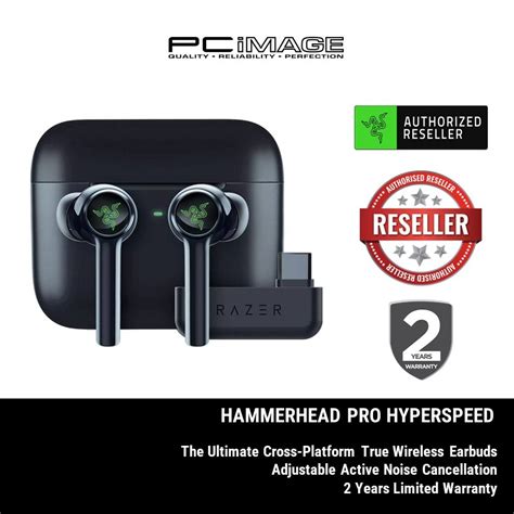 Razer Hammerhead Pro Hyperspeed True Wireless Gaming Earbuds With Razer