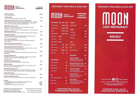 Moon CafÉ And Restaurant Heads Up Launceston