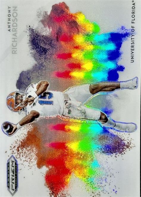 Anthony Richardson 2023 Prizm Draft Picks Cb 4 Color Blast Ssp