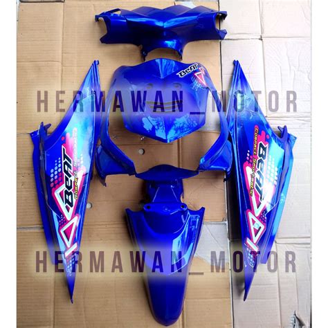 Jual Honda Beat Body Alus Honda Beat Karbu Warna Biru Tua Th