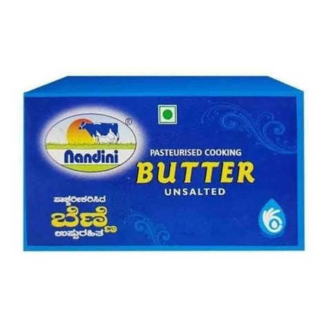 Flavor Unsalted Nandini Pasteurised Cooking Butter Packaging Size