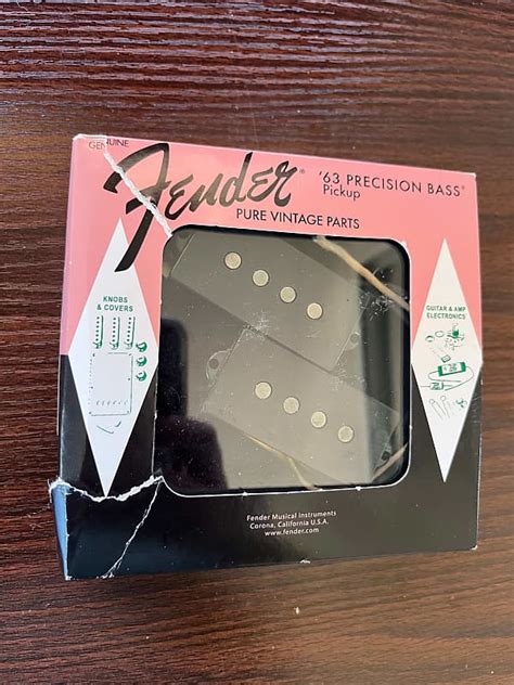 Fender Pure Vintage 63 Precision Bass Pickup Reverb