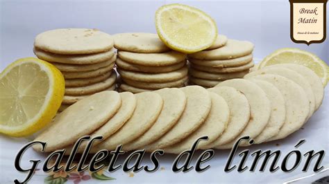 Como Hacer Galletas De Lim N Receta Breakmatin Youtube