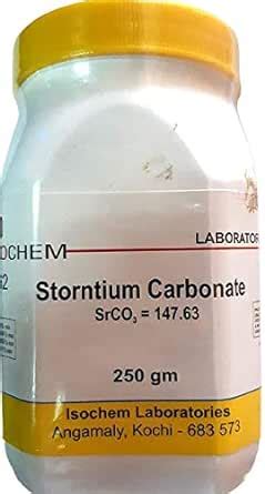 Isochem Storntium Carbonate Gm Assay Min Amazon In